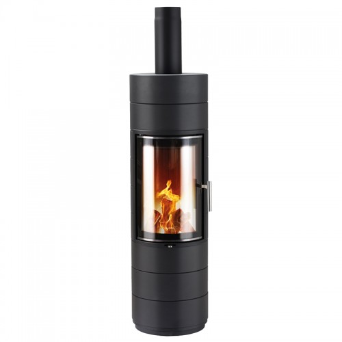 Peppa TEC  litinová  kamna černý lak Krbová kamna