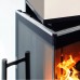 Corna hoch ES - litinová krbová kamna černý lak Krbová kamna