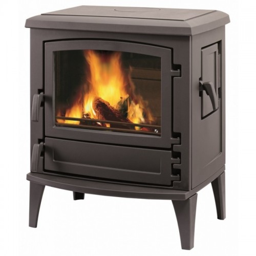 Aruba - litinová krbová kamna černý lak Krbová kamna