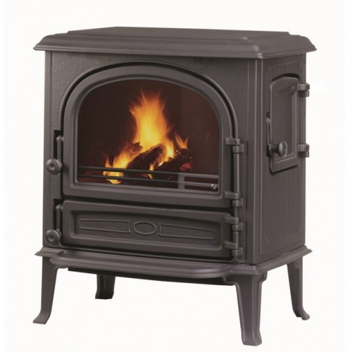 Antigua - litinová krbová kamna černý lak Krbová kamna