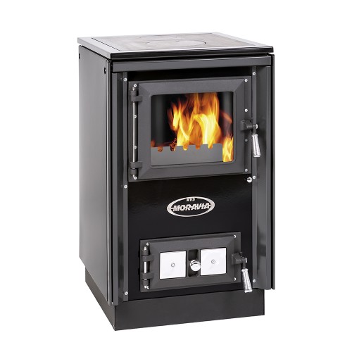 Kamna na pevná paliva Sofie černá